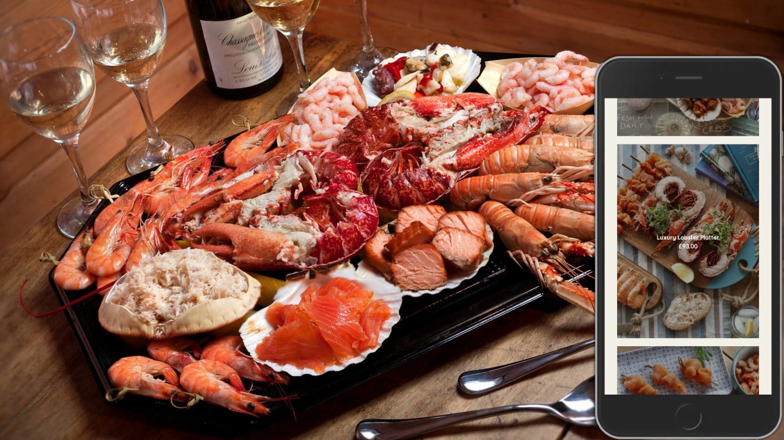 Latimers Seafood 2 Latimers Sunderland Website Design