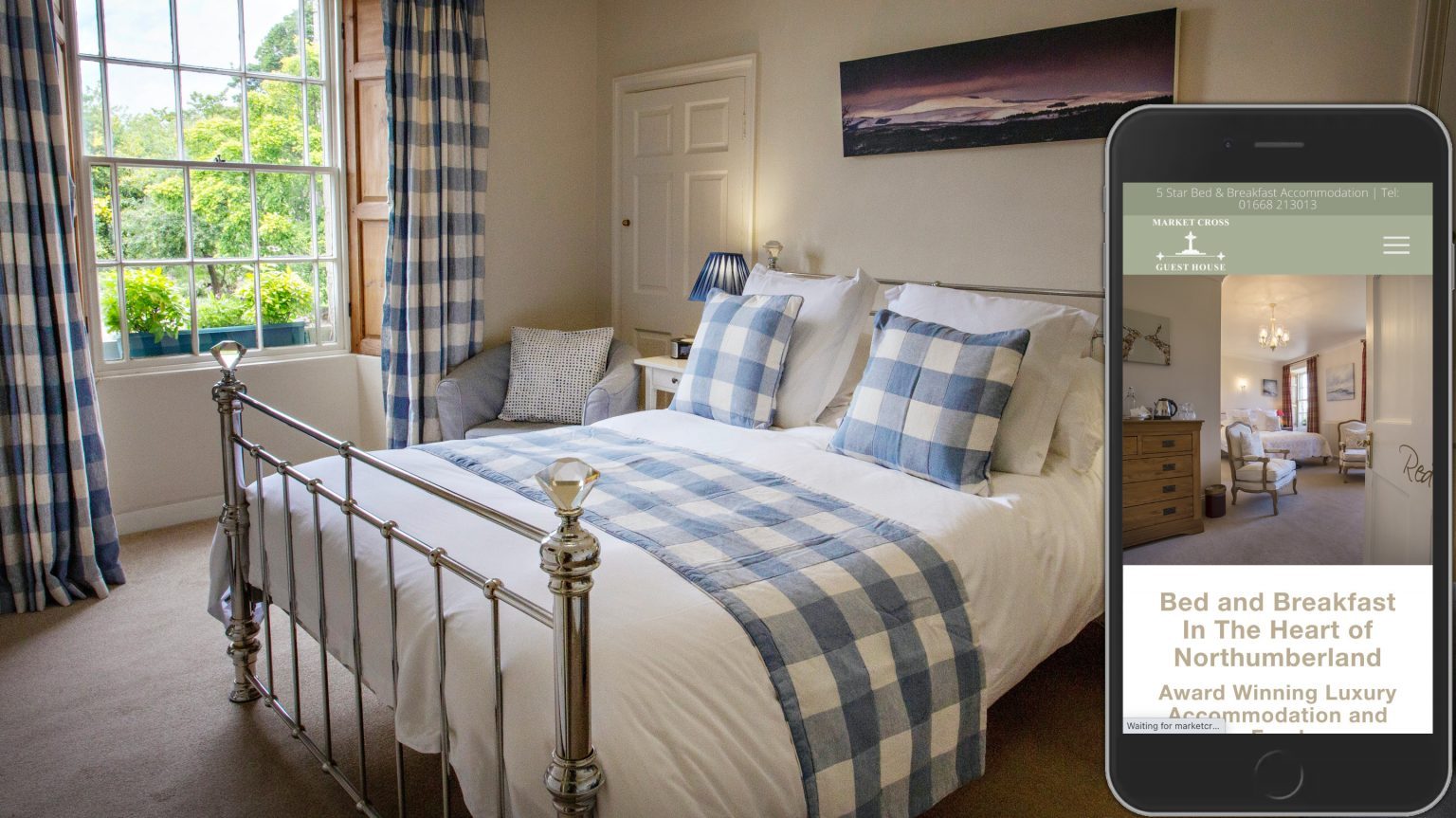 Belford Guesthouse Website Design Northumberland