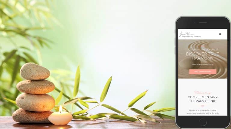 Therapies Website Design Newcastle